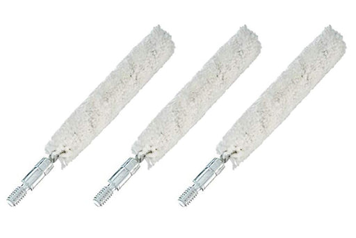 3 Pack - Muzzle-Loaders Cotton Bore Swabs .32 Caliber 10-32 Threads - MZ4111