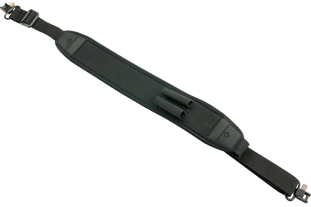 Muzzle-Loaders Neoprene Rifle Sling w/ Firestick™ Holder Loops - Black - MZ1005L