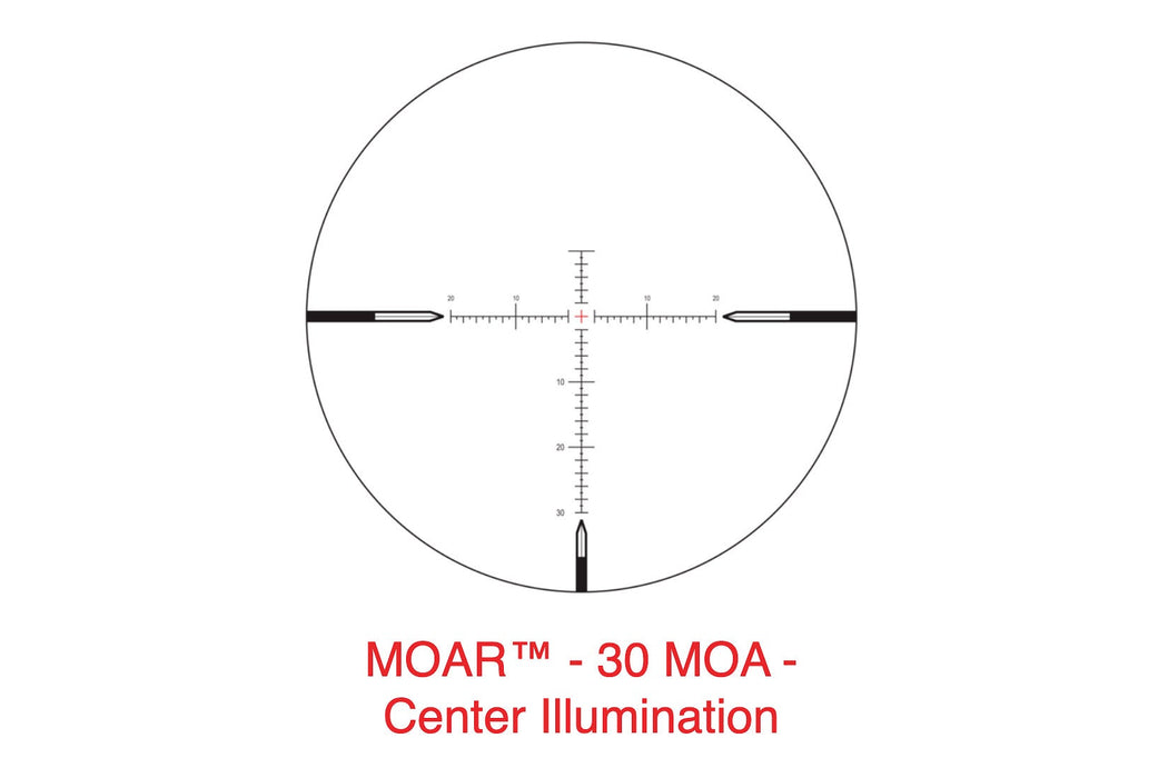 Nightforce® SHV™ 4-14x50mm F1 Scope - First Focal Plane - 30mm Main Tube - MOAR or MIL-R Illuminated Reticle