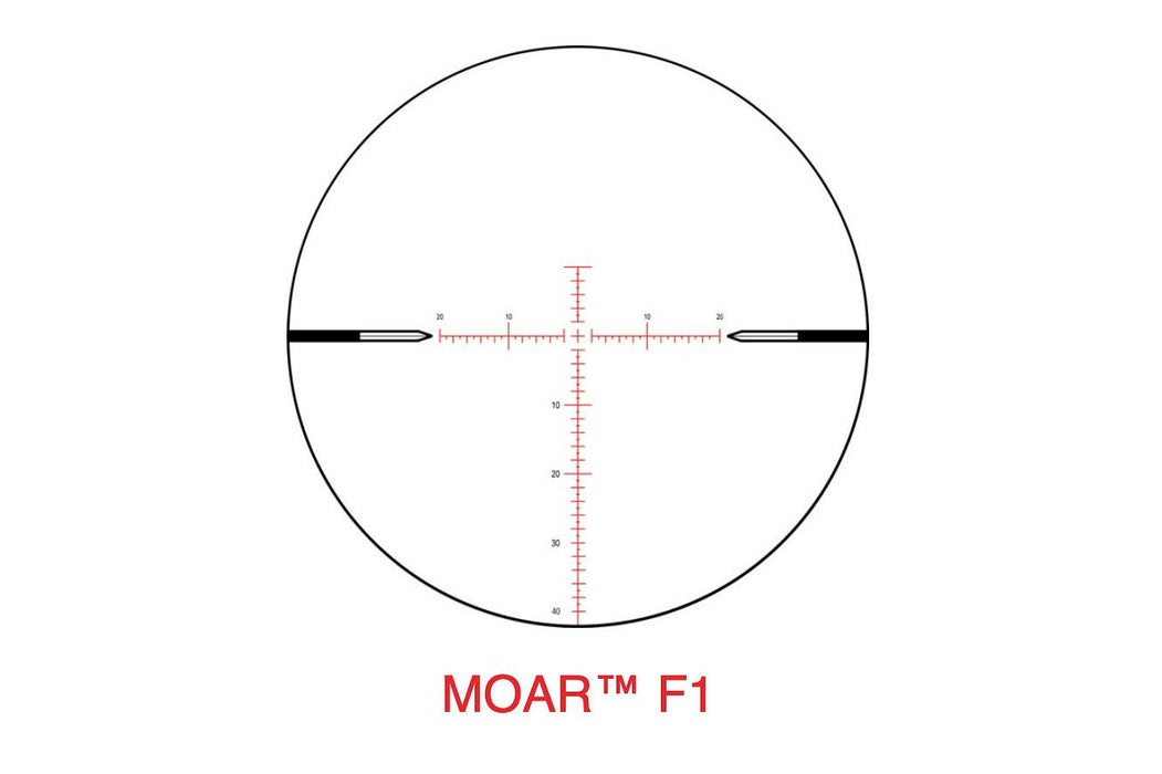 Nightforce® NX8™ 4-32x50mm F1 MOA w/ ZeroStop™ - First Focal Plane 30mm Scope - Digillum™ Illumination 