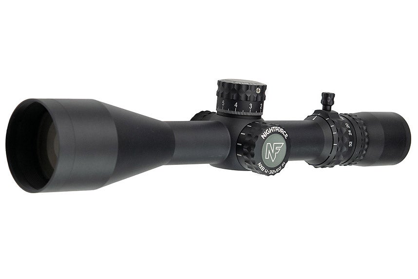 Nightforce® NX8™ 4-32x50mm F1 MOA w/ ZeroStop™ - First Focal Plane 30mm Scope - Digillum™ Illumination 