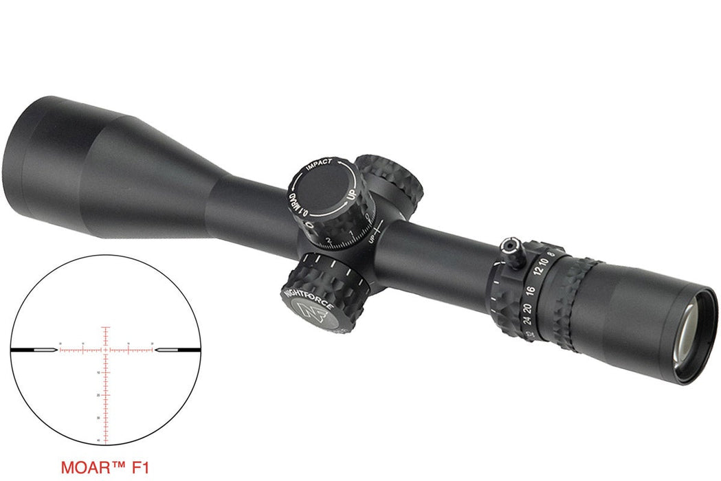 Nightforce® NX8™ 4-32x50mm F1 MOA w/ ZeroStop™ - First Focal Plane 30mm Scope - Digillum™ Illumination 