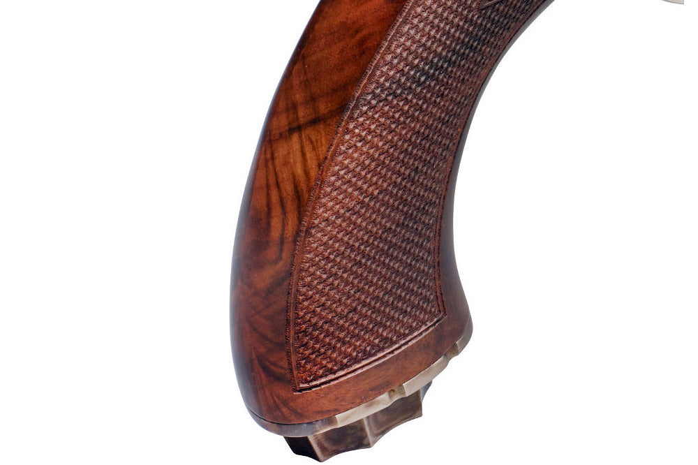 Pedersoli™ Howdah Hunter Shotgun Pistol - Percussion Ignition 20 Gauge - S.358.020 Grip