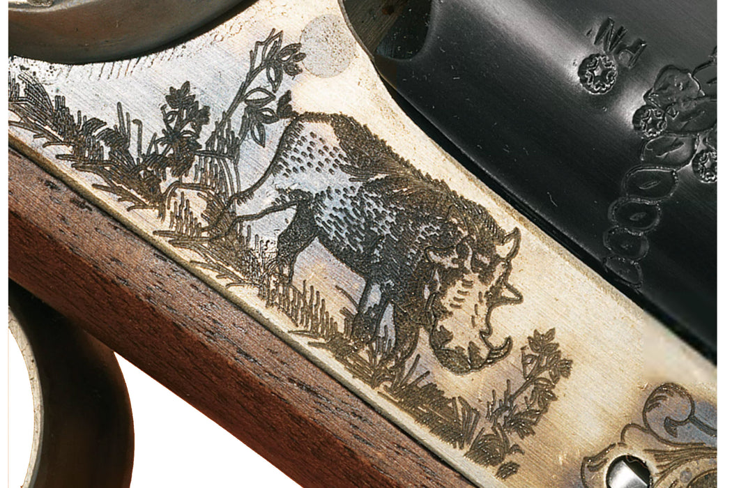 Pedersoli™ Howdah Hunter Shotgun Pistol - Percussion Ignition 20 Gauge - S.358.020 Boar