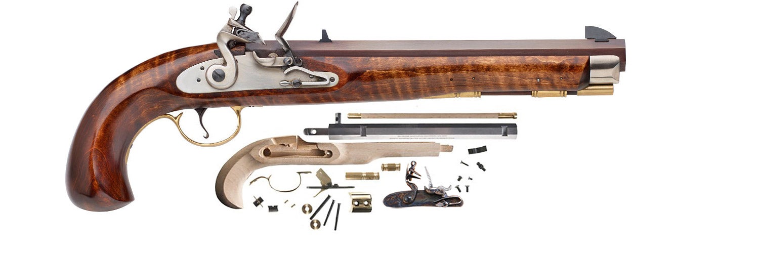 Gun Cleaning Kit for Shotguns Rifles and Pistols Calibers .17- .50 Cal, Brass