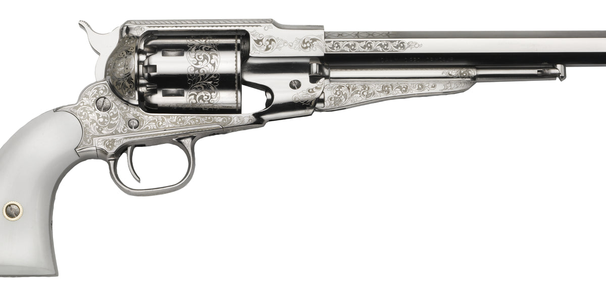 【美品】モデルガン GENERAL CUSTER’S REVOLVER Pietta™ 1858 General Customer - Engraved Revolver | .44 Cal