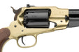 Pietta™ 1858 Remington Buffalo Black Powder Revolver - .44 Caliber 12" Barrel Brass Frame w/ Blued Barrel - RGC44 Cylinder