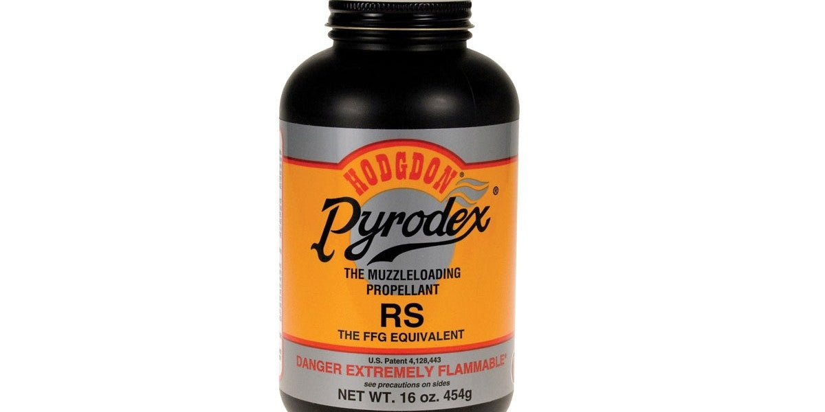 Pyrodex® RS Black Powder Substitute | 1 Lb Can | Muzzle-Loaders.com