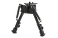 Tac Shield™ Bi-Pod - Pivoting Adjustable Sling Stud Mounted Bipod - 6-13" Length