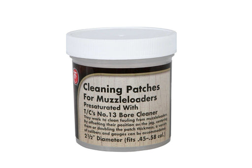 Thompson Center™ Pre Saturated Muzzleloader Cleaning Patches No. 13 Bore Cleaner - 9036R  