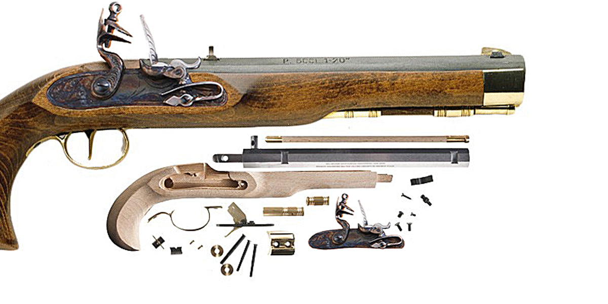 Flintlock Traditions® Kentucky™ Pistol Kit | .50 Cal | Muzzle-Loaders.com