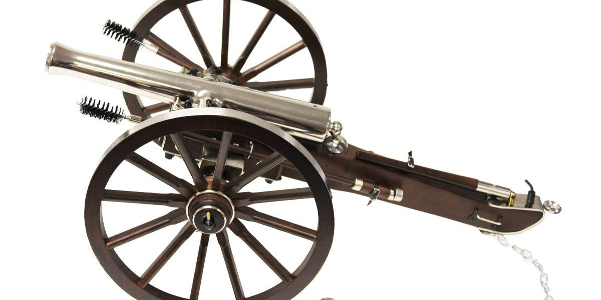 Traditions™ Napoleon III Cannon | Nickel CN8001 | Muzzle-Loaders.com