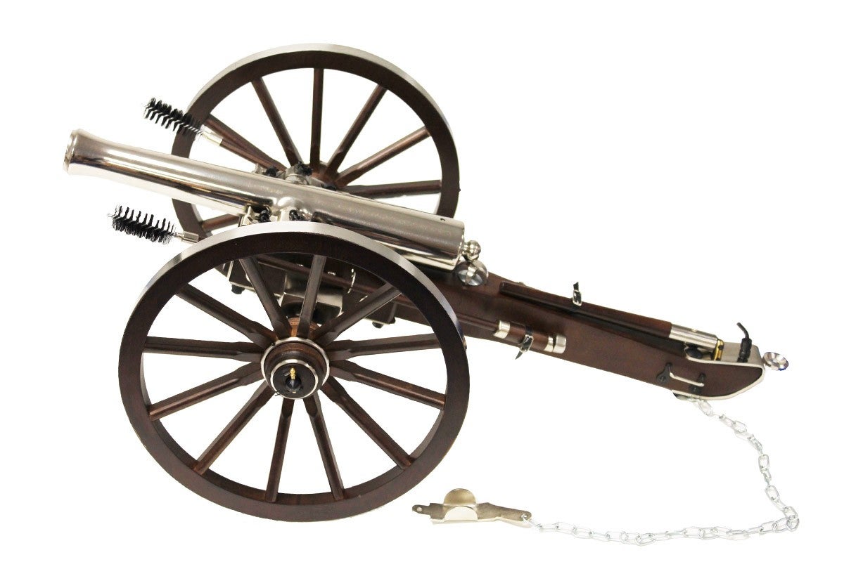 Traditions™ Napoleon III Cannon | Nickel CN8001 | Muzzle-Loaders.com