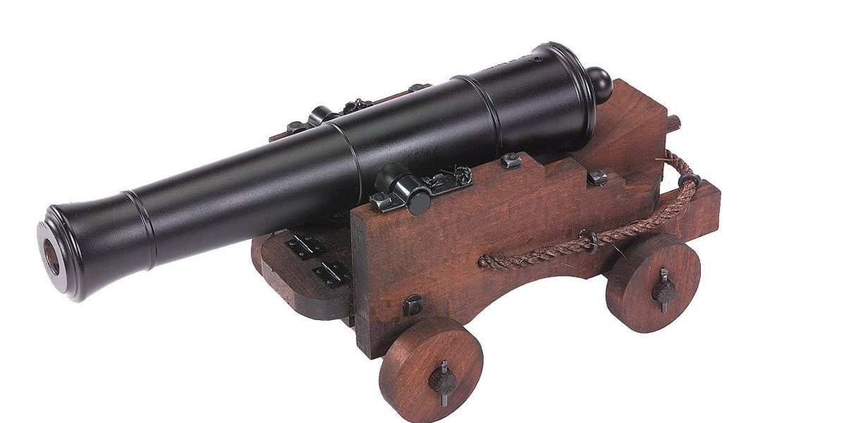 Traditions™ Old Ironsides .69 Caliber Cannon | Nickel CN8052