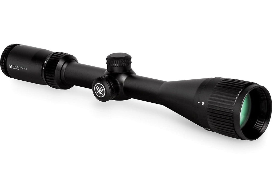 Vortex® Crossfire II Riflescope - Dead-Hold BDC & V-Brite (MOA) AO Reticle - 1" Scope Tube
