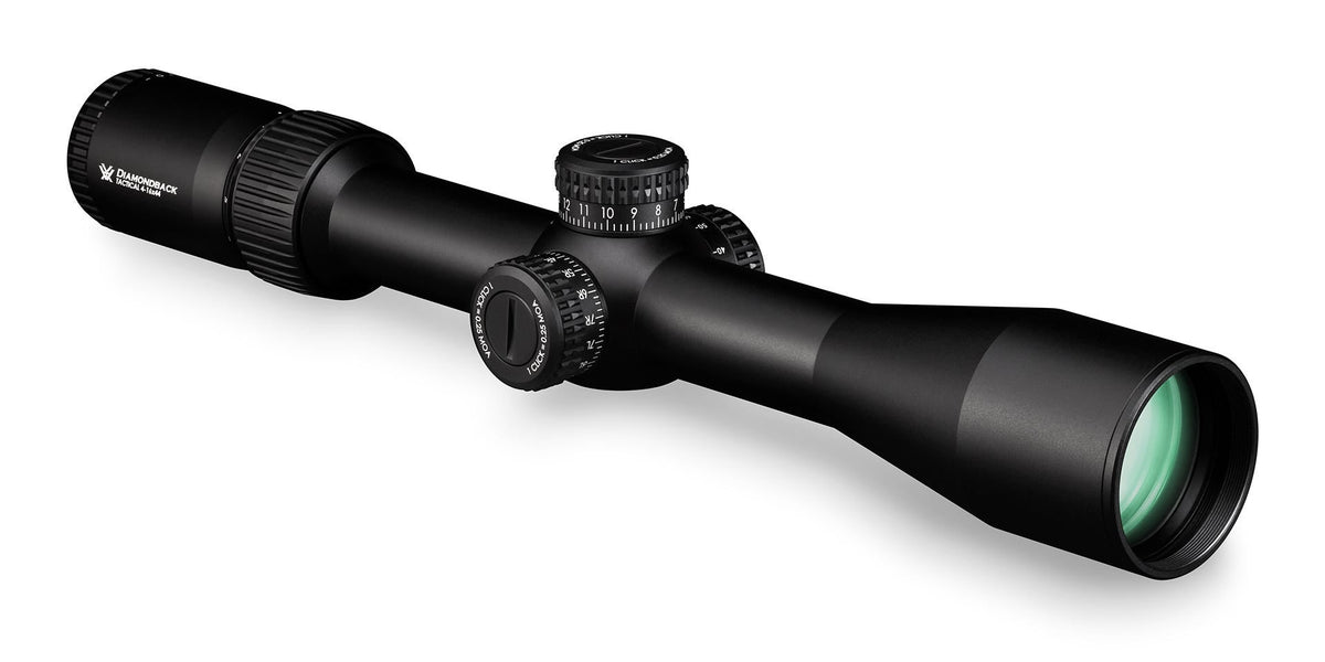 Vorte DIAMONDBACK 4-16-44　マウントバトラーキャップ実物 Vortex Diamondback Tactical 4-16X44 Scope Cap Set