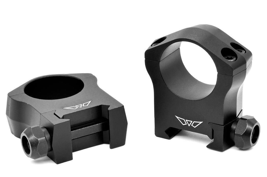 Warne™ Mountain Tech 1-inch Scope Rings (Matte Black) - 7201M