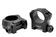 Warne™ Mountain Tech 1-inch Scope Rings (Matte Black) - 7201M - Medium